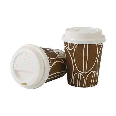 Single-Wall-Paper-Cup-With-Lids Single-Wall-Paper-Cup-With-Lids