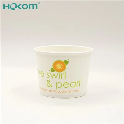 custom paper ice cream bowls