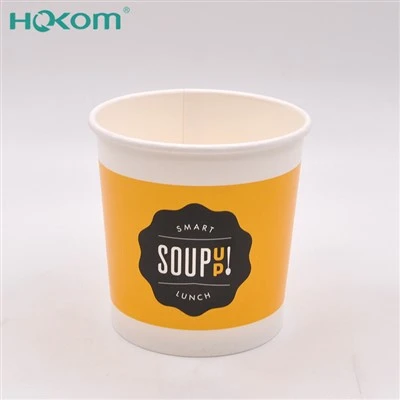 16 oz paper soup containers with lids